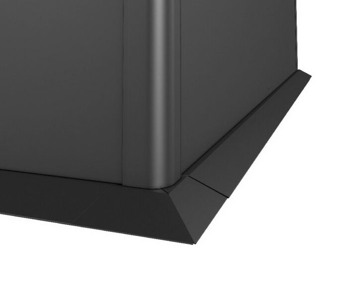 Biohort Mähkante L100 dunkelgrau-metallic