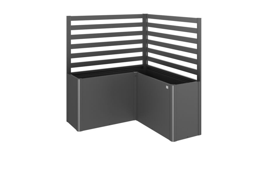 Biohort Rankgitter (2Stk) für L-Form Gr. L150 dunkelgrau-metallic
