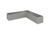 Biohort Pflanzbeet Belvedere MINI Gr. L200 quarzgrau-metallic 201 x 201 x 45 cm