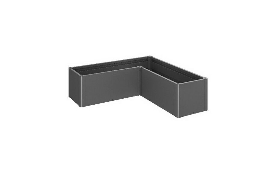 Biohort Pflanzbeet Belvedere MINI Gr. L150 dunkelgrau-metallic 152 x 152 x 45 cm
