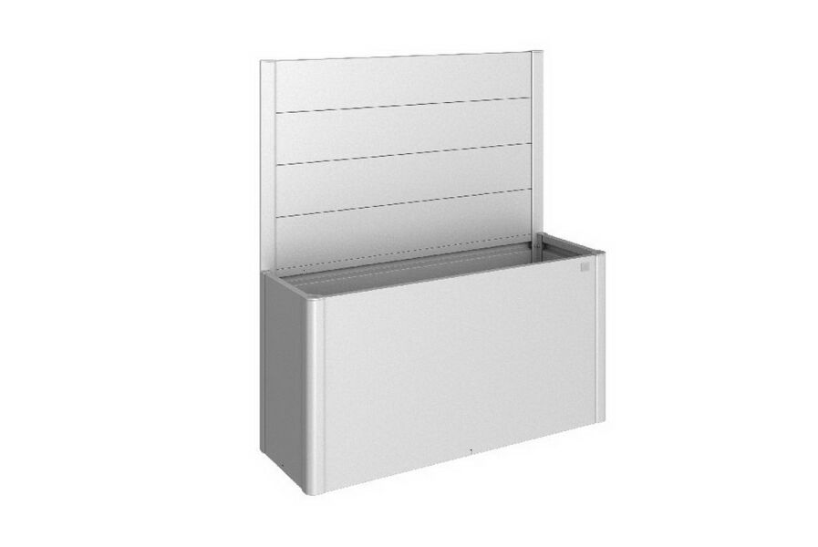 Biohort Sichtschutz zu Pflanzbeet Belvedere (1Stk) ohne Acrylglas Gr. 150 silber-metallic