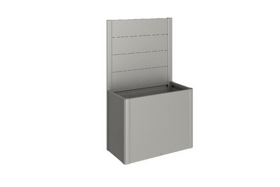 Biohort Sichtschutz zu Pflanzbeet Belvedere (1Stk) ohne Acrylglas Gr. 100 quarzgrau-metallic