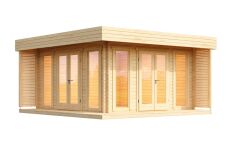 Gartenhaus MABEL (Version 2); 410x410 cm ISO (C); 40 mm...