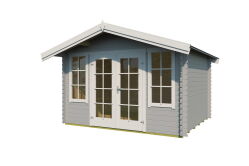 Gartenhaus KALMAR 330 (AKTION 20); 28 mm; 330 x 330 cm;...