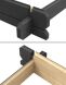 Gartenhaus CARROZ 2 476 x 380 cm; 28mm Blockbohlen; CARBON GRAU lackiert