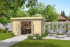 Lasita Maja Gartenhaus NASHVILLE 400 x 295 cm 28mm Blockbohlen