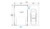 Garage BAHAMAS OHNE TORE 660x540 cm, 44mm Wandbohle, Premium Einzeltür und ISO Verglasung