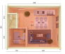 Palmako Gartenhaus Ferienhaus KENDRA 18,4 m2