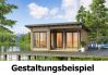 Saunahaus HAGEN PLUS ISO; 590 x370 cm; 70mm Doppelnut; inkl. Terrasse; inkl. Boden