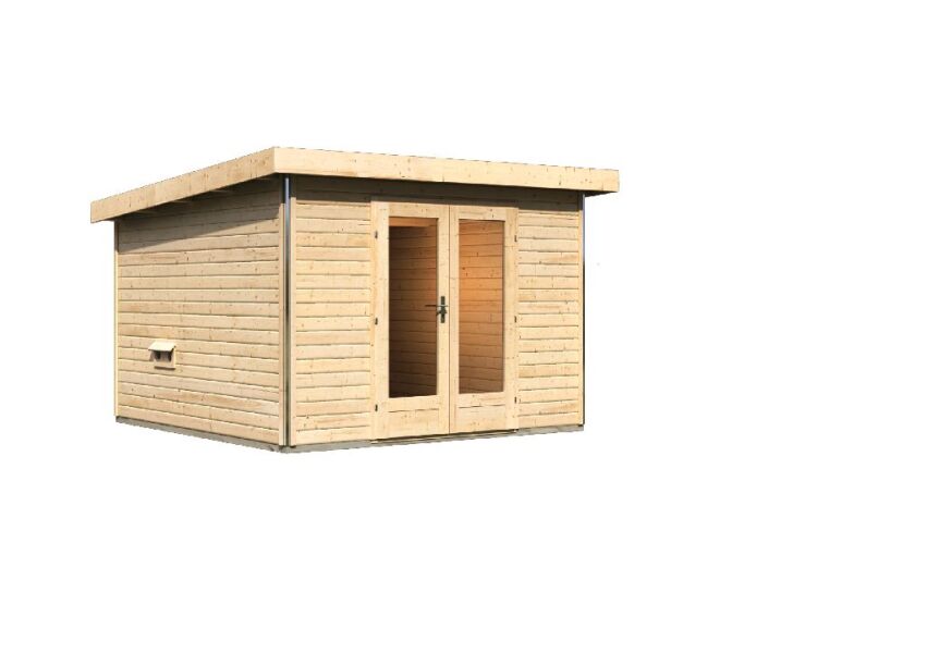 Saunahaus MAINBURG 1  Set B inkl. Sauna 225 x 190 cm