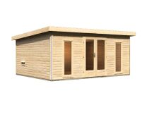 Saunahaus MAINBURG 4  Set A inkl. Sauna 200 x 170 cm