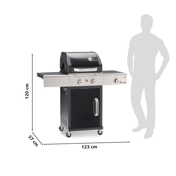 Landmann Gasgrill Triton 2.1 MAXX edelstahl / AKTION
