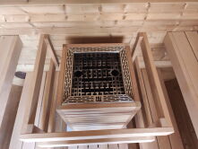 Saunaofen HUUM CORE 9 kW THERMO-ESPE SPARSET inkl. UKU Steuerung Local, Steine