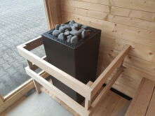 Saunaofen HUUM CORE 9 kW THERMO-ESPE SPARSET inkl. UKU Steuerung Local, Steine