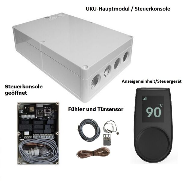 Saunaofen HUUM CORE 10,5 kW THERMO-ESPE SPARSET inkl. UKU Steuerung Local, Steine