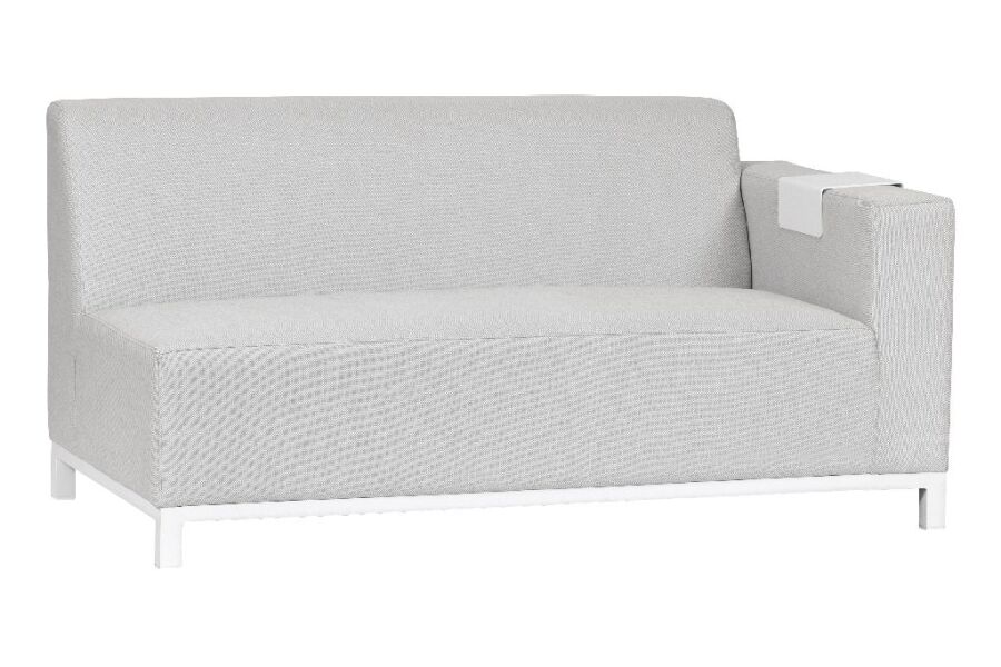 Tuindeco Lounge Komplett-Set Colorado Springs, ALU/Textilene/Quickdry-Schaum (OHNE TISCH und OHNE SESSEL)