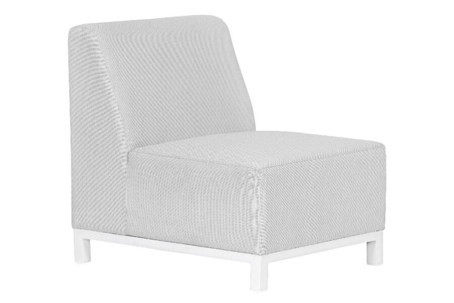 Tuindeco Lounge Komplett-Set Colorado Springs, ALU/Textilene/Quickdry-Schaum (OHNE TISCH und OHNE SESSEL)