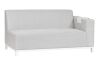 Tuindeco Lounge Komplett-Set Colorado Springs, ALU/Textilene/Quickdry-Schaum (OHNE TISCH und OHNE SESSEL)