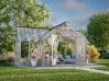 Palmako Glashaus / Gewächshaus / Orangerie EMILIA 19,1 m²  543x421 cm, grau imprägiert