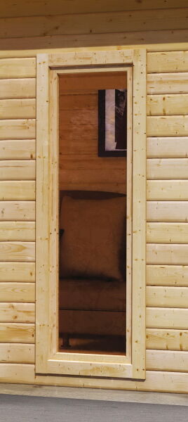 Saunahaus MAINBURG 2  Set A inkl. Sauna 200 x 170 cm