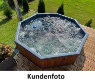 Hot Tub DeLux 8-Eck Badebottich in verschiedenen Varianten