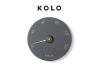 KOLO 1 Sauna Thermometer Saunazubehör schwarz ALU Pulverbeschichtet