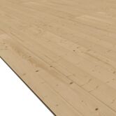 Fußboden für Sockelmaß 4,00m x 3,28m...