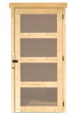Karibu Gartenhaus MÜHLENTRUP 3 naturbelassen 404 x 332 cm
