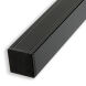 Aluminium Pfosten 68x68x1350mm (für Delano) mit Holzkern ALU anthrazit pulverbeschichtet