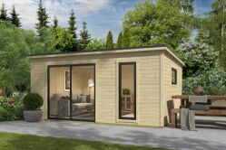 Gartenhaus NOVA 4, 506 x 386 cm, 44mm Wandbohlen,...