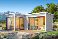 Lasita Maja Premium Gartenhaus DOMEO 11 ISO...