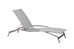 Diamond Garden Ancona Liege Edelstahl-304/Textilene Hellgrau