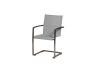 Diamond Garden Ancona Swingstuhl Edelstahl-304/Textilene Hellgrau