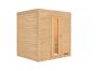 Sauna COSMIN 38mm 196 x 170 cm Fronteinstieg  38mm Energiesparsauna