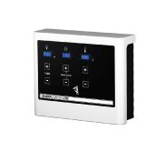 38 mm Saunahaus SKROLLAN 2 / terragrau / Ofen 9 KW externe Strg easy / Classic Eingangstür