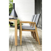 Diamond Garden San Marino Tischgestell - Teak - 198cm