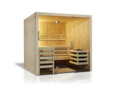 Topgarden Premium Sauna WEITBLICK 180; 210 x 180 cm; ohne Ofen