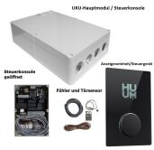 HUUM Elektronische Saunaofensteuerung "UKU WIFI GLASS 4.2" bis 18kW schwarz
