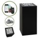 Saunaofen HUUM CORE BLACK 9 kW SPARSET inkl. UKU Steuerung GLASS WIFI, Steine