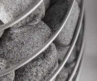 Saunaofen HUUM HIVE Mini 9 kW SPARSET inkl. UKU GLASS Steuerung WIFI, Steine