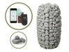 Saunaofen HUUM HIVE Mini 9 kW SPARSET inkl. UKU GLASS Steuerung WIFI, Steine
