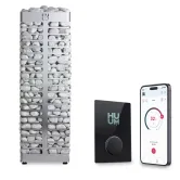 Saunaofen HUUM STEEL 9 kW SPARSET inkl. GLASS UKU...