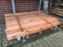 Pfosten, Kopf gerundet 9x9x190 cm Lärchenoptik / 39...