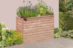 Rhombus Hochbeet M, Lärche, 127x48x80cm (AL)