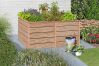 JUNA XL Hochbeet, Dielen 25x145mm, Lärche, 206x103x80cm