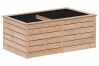 EMMA XL Hochbeet, Dielen 20x120mm, Lärche, 206x103x80cm