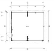 Topgarden Doppelgarage PRIMUS 70 mm