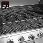 Landmann Gasgrill 5.1 MAXX Edelstahl / AKTION