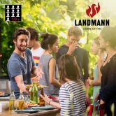 Landmann Gasgrill 5.1 MAXX Edelstahl / AKTION