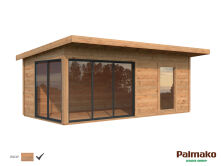 Gartenhaus ANDREA 17,1 m² SLIDE PLUS ISO -...